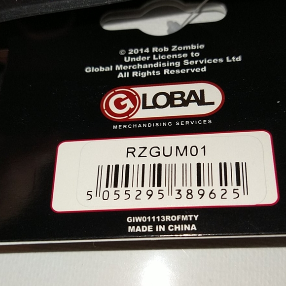 Rob Zombie Gummy Wrist Band Bracelet - Picture 3 of 3